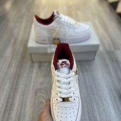 Giày Nike Force 1 White Red Siêu Cấp