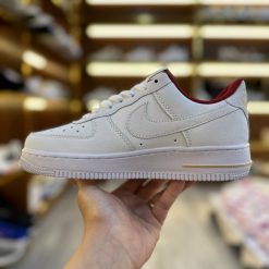 Giày Nike Force 1 White Red Siêu Cấp