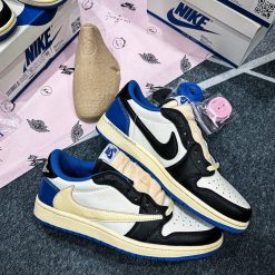 Giày Nike Travis Scott X Air Jordan 1 Low OG Fragment Like Auth