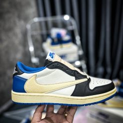 Giày Nike Travis Scott X Air Jordan 1 Low OG Fragment Like Auth