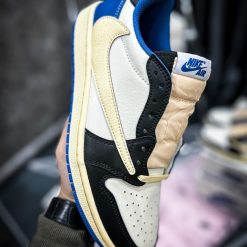 Giày Nike Travis Scott X Air Jordan 1 Low OG Fragment Like Auth