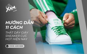 Hướng dẫn cách thắt dây giày sneaker đẹp