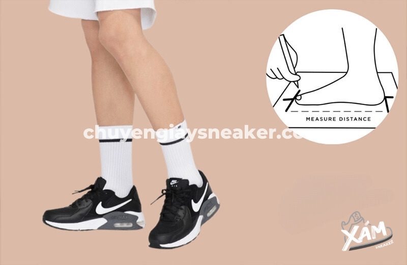 Các bước thực hiện đo size chân chi tiết