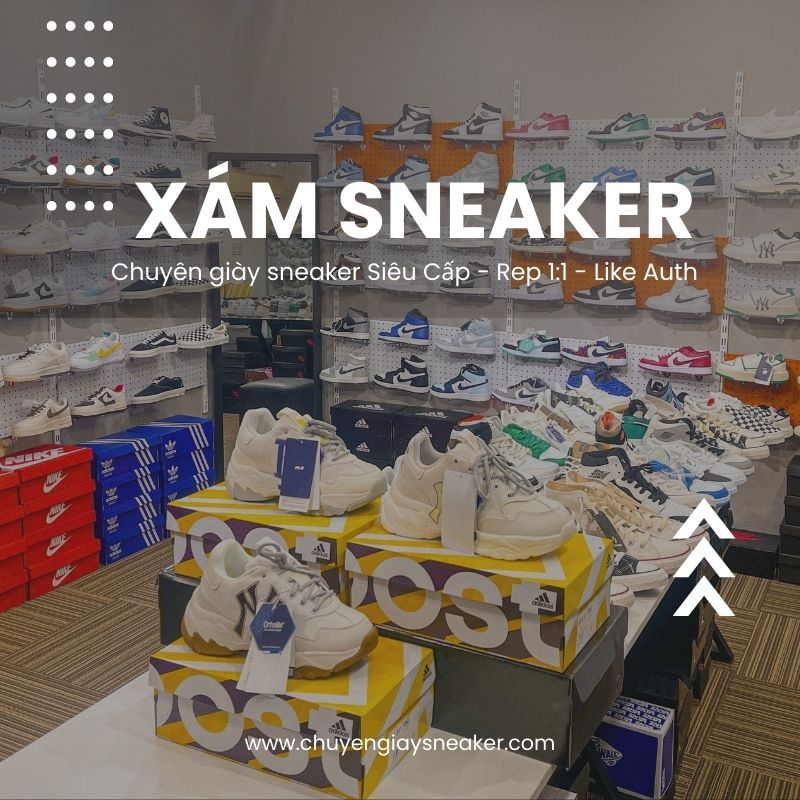Mua giày Like Auth chất lượng tại Xám Sneaker