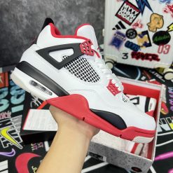 Giày Nike Air Jordan 4 Retro OG 'Fire Red' Like Auth