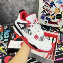 Giày Nike Air Jordan 4 Retro OG 'Fire Red' Like Auth