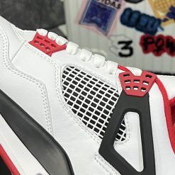 Giày Nike Air Jordan 4 Retro OG 'Fire Red' Like Auth