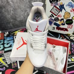 Giày Nike Air Jordan 4 Retro ‘White Oreo’ Like Auth