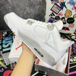 Giày Nike Air Jordan 4 Retro ‘White Oreo’ Like Auth