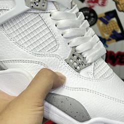 Giày Nike Air Jordan 4 Retro ‘White Oreo’ Like Auth