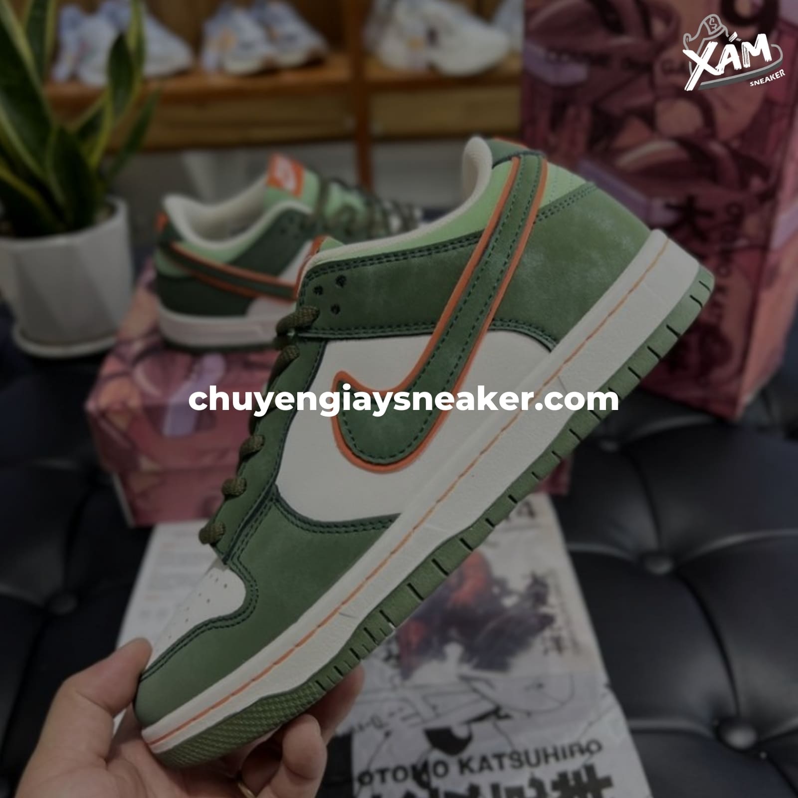 Mẫu giày nike sb dunk siêu cấp cực đẹp